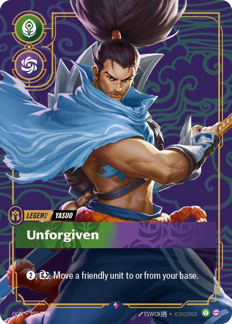 Yasuo, Unforgiven