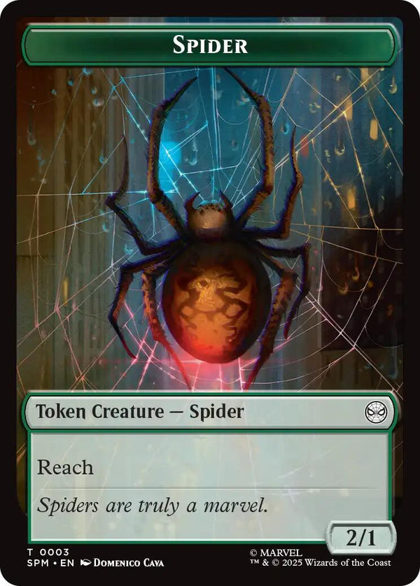 Spider // Treasure Double-Sided Token