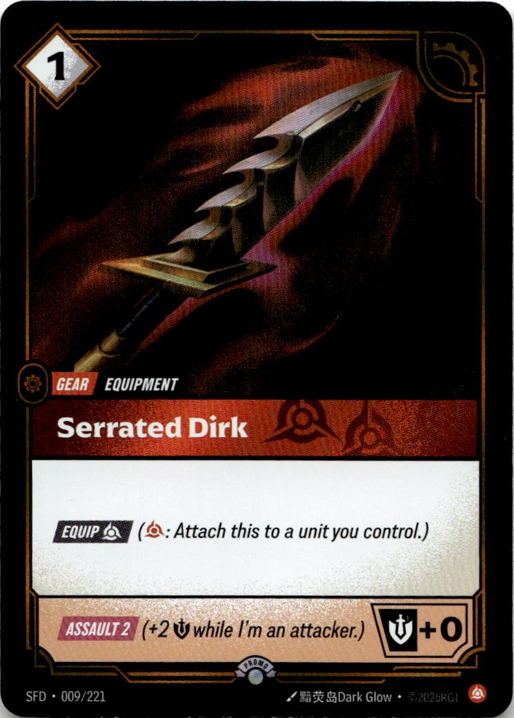 Serrated Dirk