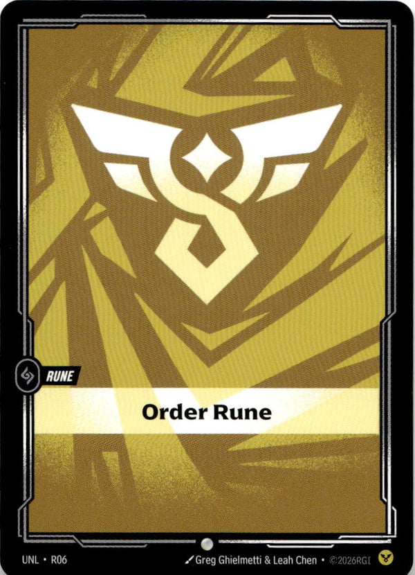 Order Rune
