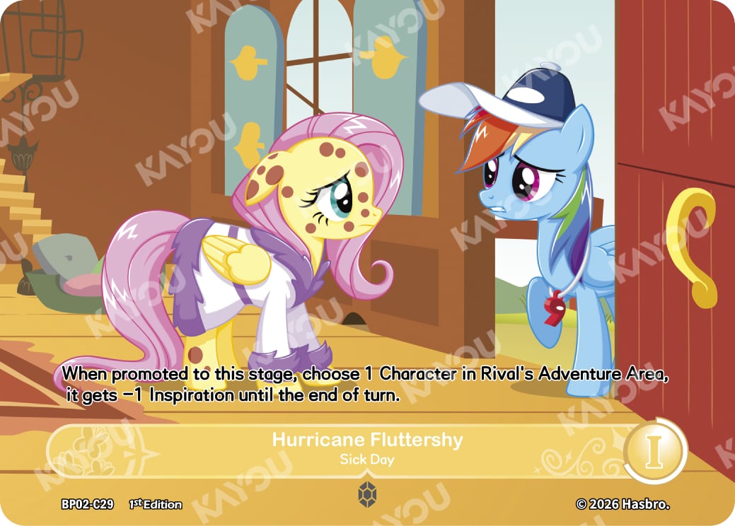 Hurricane Fluttershy: Sick Day