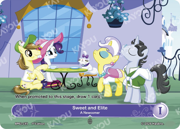 Sweet and Elite: A Newcomer