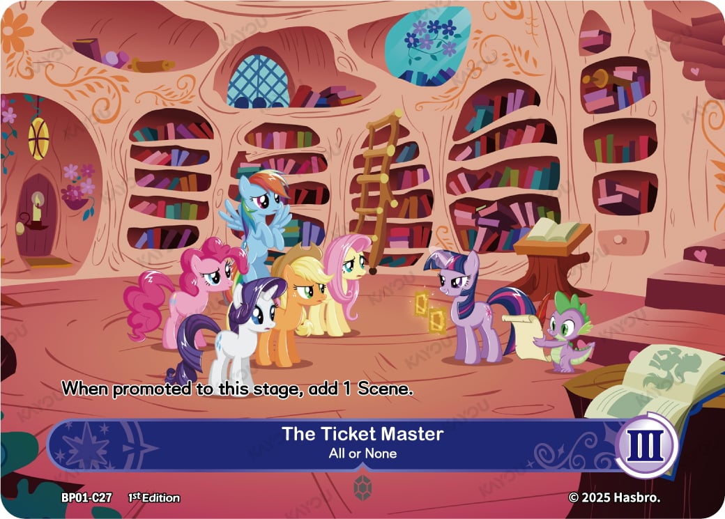 The Ticket Master -- All or None