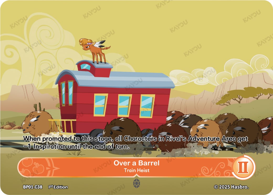 Over a Barrel——Train Heist