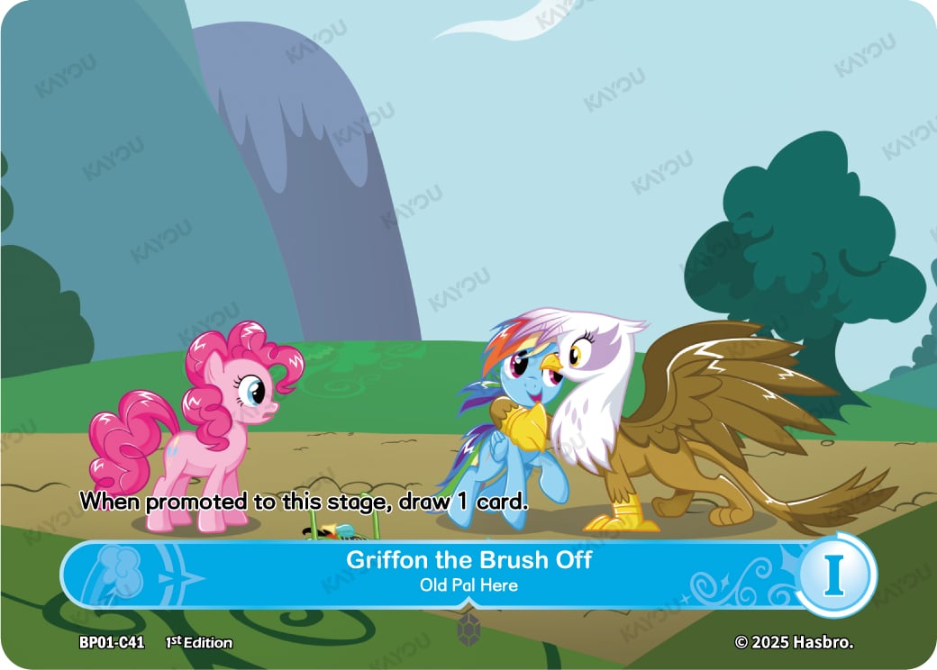 Griffon the Brush Off——Old Pal Here