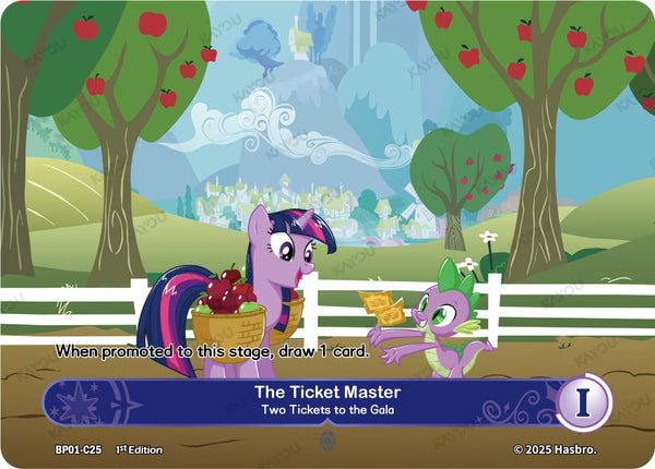 The Ticket Master -- Two Tickets to the Gala
