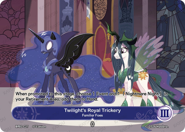 Twilight's Royal Trickery-Familiar Foes