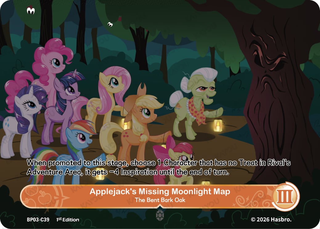 Applejack and the Lost Moonlight Map: The Twisted-Bark Oak